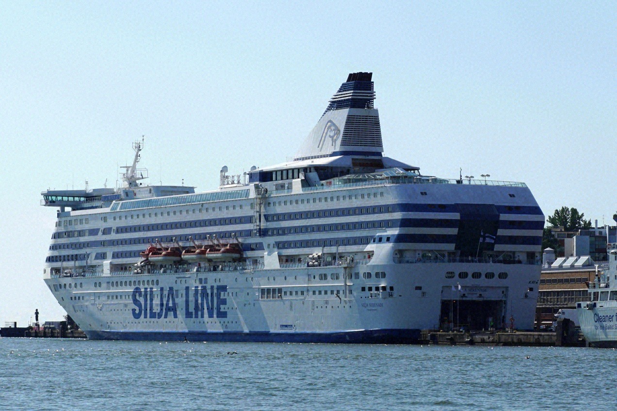 Silja Serenade von Tallink Silja im Südhafen von Helsinki