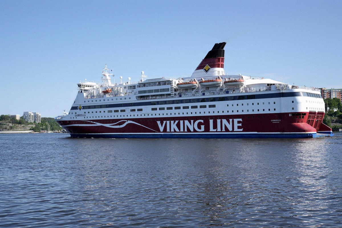 Viking-Line-Fähre Gabriella in Stockholm